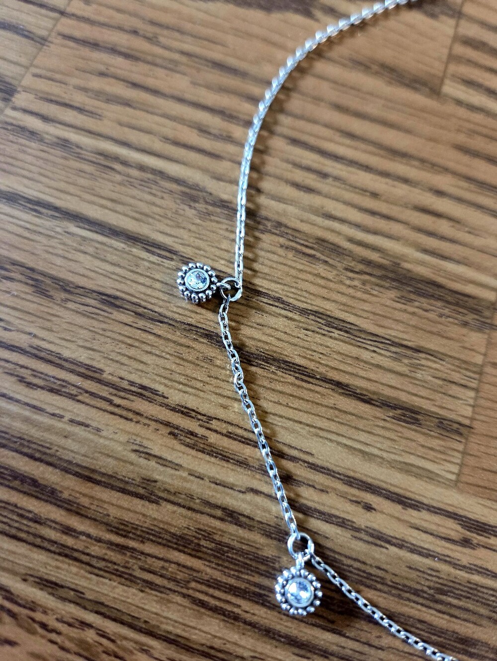 💐BRIGHTON "Twinkle Petite" Station Necklace SWEET AND SPARKLY - Picture 4 of 10